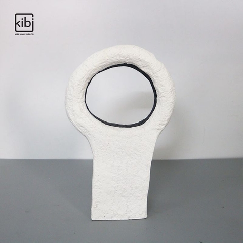 Tượng Gốm Nhám Decor Trừu Tượng