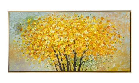 TRANH SƠN DẦU MAI VÀNG 01