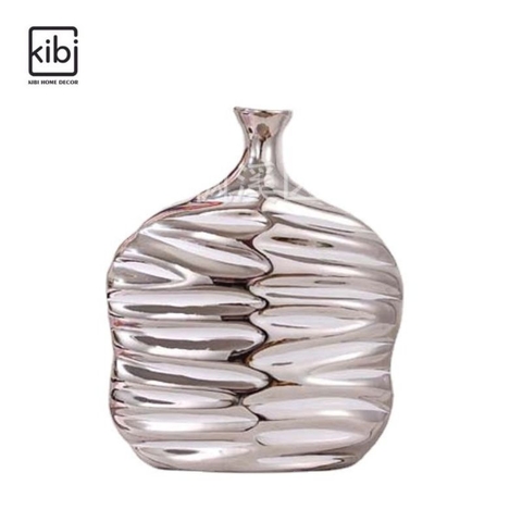 BÌNH GỐM TRÁNG BẠC BG01