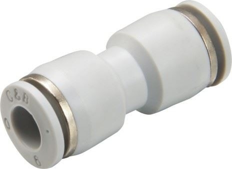 Đầu nối nhanh thẳng PU4 PU6 PU8 PU10 PU12 PU14 PU16