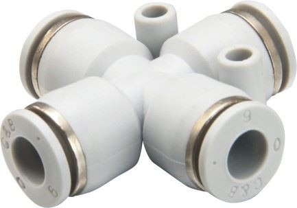 Đầu nối nhanh chia 4 PZA 4 6 8 10 12 14 16