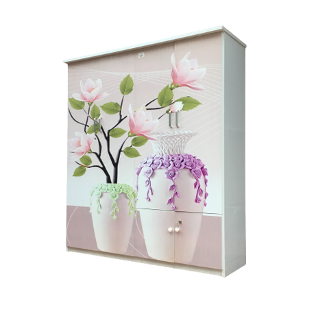 Tủ áo nhựa 4 cánh 3D 1462