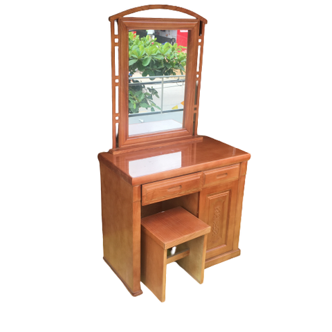 Bàn trang điểm gỗ Sồi màu cánh gián 0.8m 1434