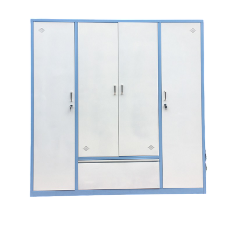 Tủ áo sắt Tam an 4 Cánh Xanh 1569