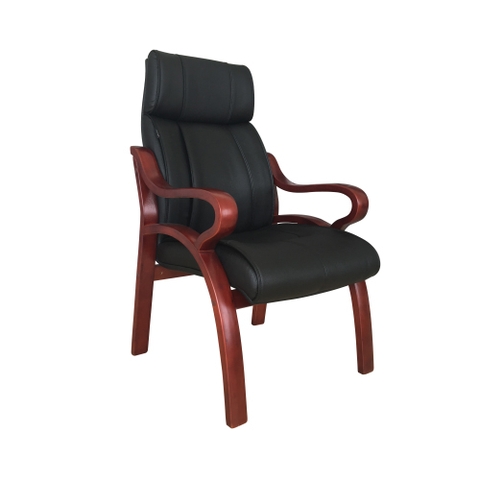 Ghế tựa lưng chân gỗ Hòa Phát GH11