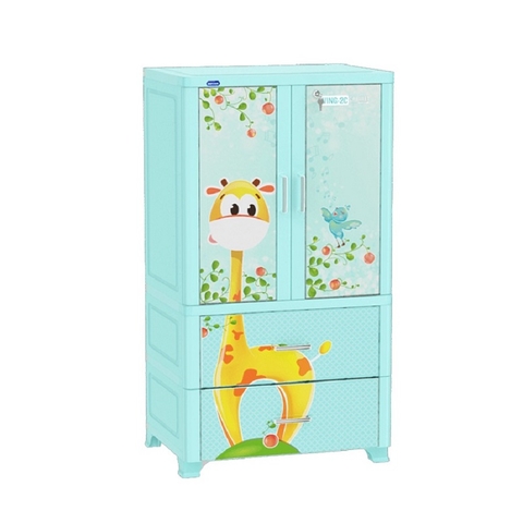 Tủ nhựa trẻ em Wing-C2 Duy Tân Xanh