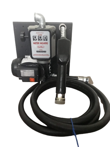 BƠM DẦU TOMES PLATE AC / Code DSPL0017 / 56Lp / 220V / Kèm đồng hồ đo dầu