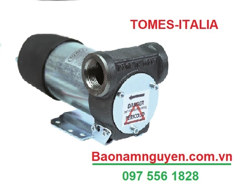 MÁY BƠM DẦU TOMES DETP0625 – 37 Lít/Phút | 12V DC | Bơm Cánh Gạt Di Động Nhập Khẩu Ý