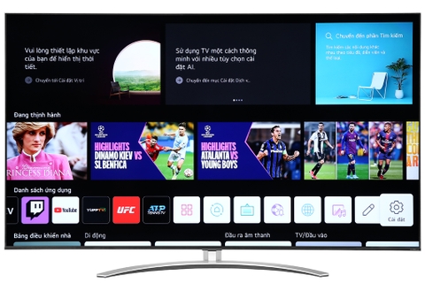 Smart Tivi QNED LG 8K 75 inch 75QNED99TPB Mới 2021