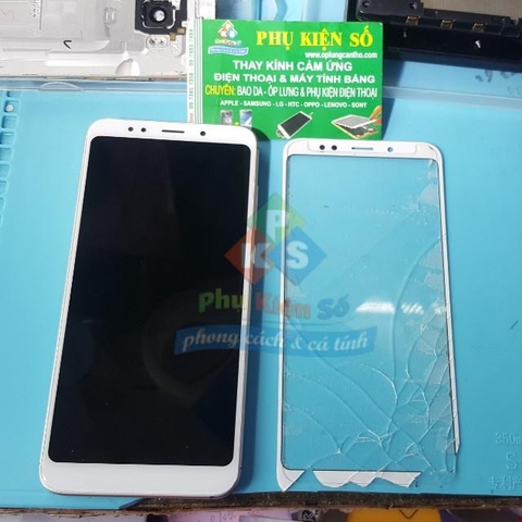 Ép kính màn hình Xiaomi Redmi 5 plus