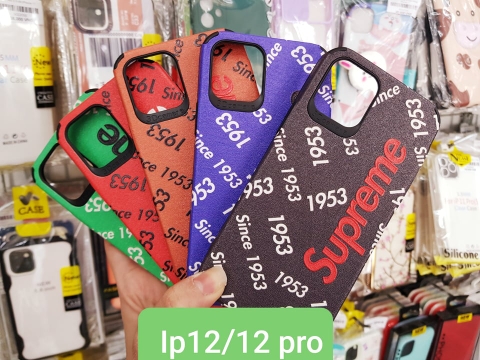 Ốp lưng dẻo IDM chống sốc Supreme tuyệt đẹp cho iphone 12/12 pro