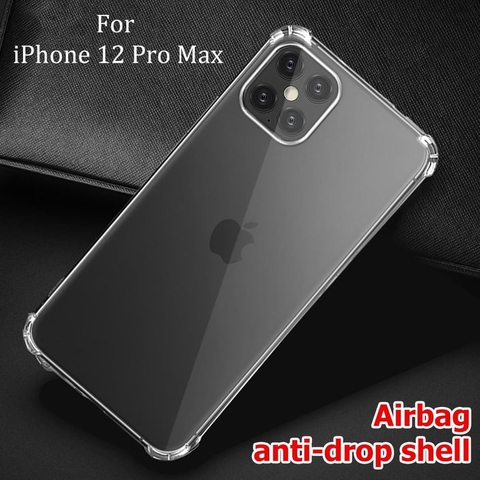 Ốp lưng chống sốc trong suốt cho iPhone 12 Pro Max