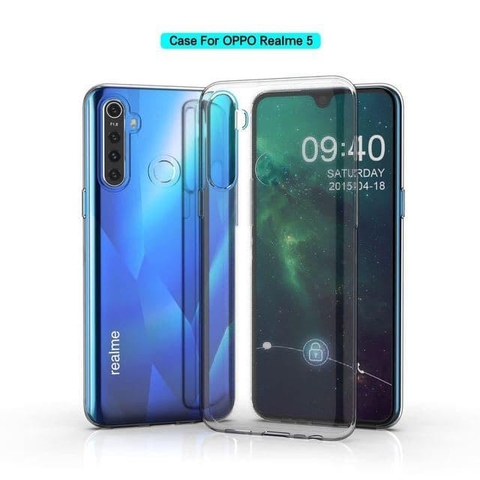 Ốp lưng dẻo trong suốt loại tốt cho Realme 5