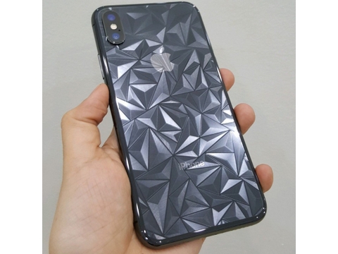 Dán lưng 3D vâng kim cương, hình rồng tuyệt đẹp cho iPhone X