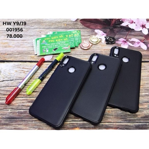 Ốp lưng dẻo vân carbon Huawei Y9 2019