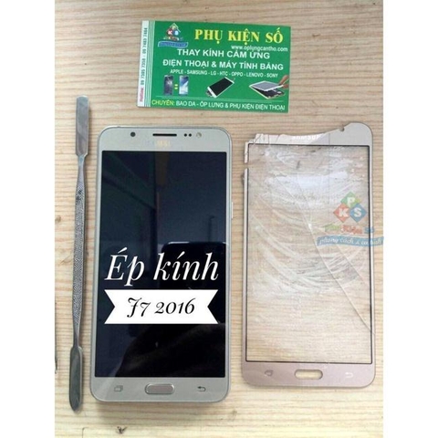 Thay ép kính cảm ứng Samsung Galaxy J7 2016