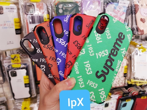 Ốp lưng dẻo IDM chống sốc Supreme tuyệt đẹp cho IPHONE X