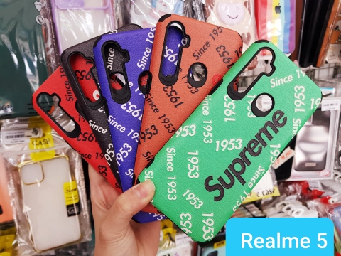 Ốp lưng dẻo IDM chống sốc Supreme tuyệt đẹp cho REALME 5