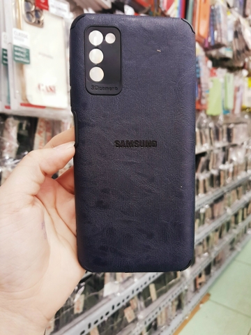 Ốp lưng da logo Samsung A03S