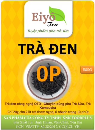 Trà Đen OP - Lên Men Truyền Thống.