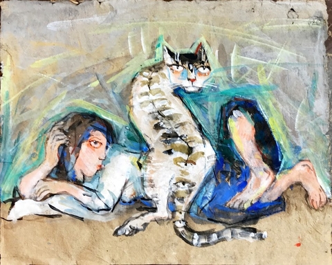 Tranh Vẽ Mèo Ta - Nghệ Thuật Hội Họa Cho Tâm Hồn Mộc Mạc