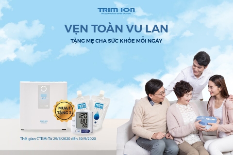 Món quà sức khỏe ý nghĩa nhất đối với Cha Mẹ ngày Vu Lan