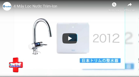 Máy Lọc Và Tạo Nước Ion Kiềm Giàu Hydro TRIM ION