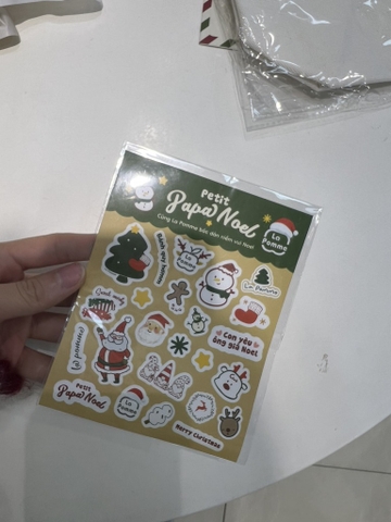 VV - Set sticker Petit Papa Noel