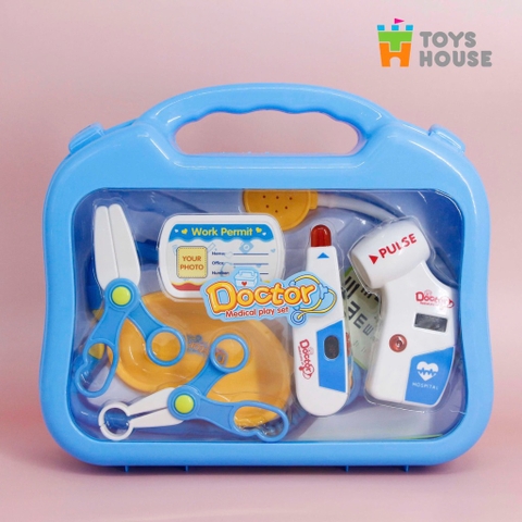 BY - Hộp đồ chơi bác sĩ - màu xanh mã 660-16