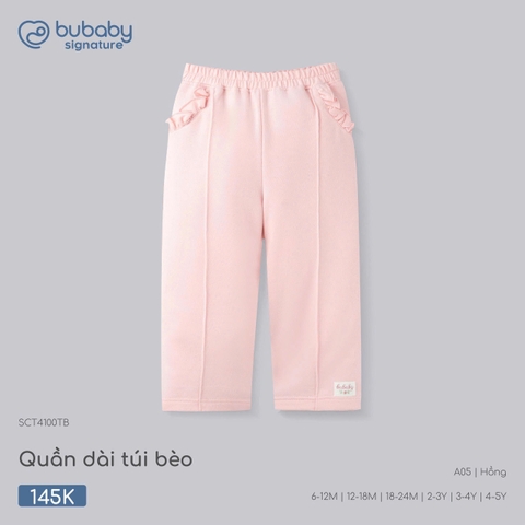 BU ĐÂY - Quần dài Túi bèo - SCT4100TB - Hồng - 2-3Y - SS26.T7B