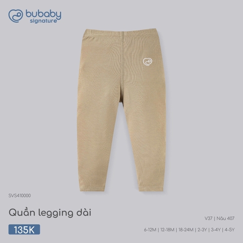 BU - Quần legging dài - SVS410000 - Nâu 407 - 3-4Y - SS26.T7B