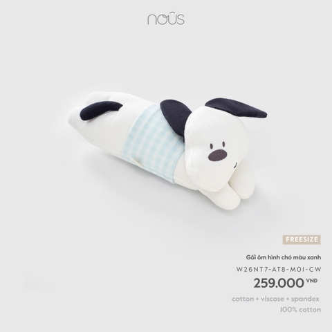 NOUS - Gối ôm hình chó màu xanh - FS - SS26.T8A