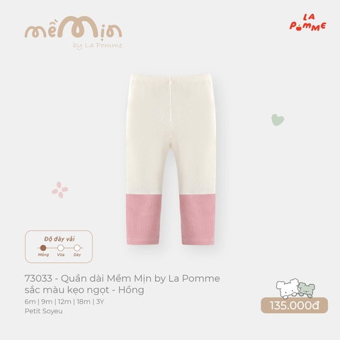 LP - Quần dài Mềm Mịn by La Pomme sắc màu kẹo ngọt - Hồng - 12-18M -SS26.T9A