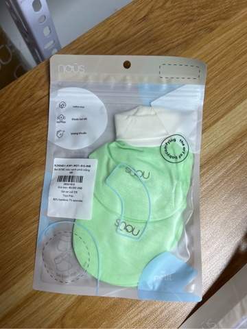 NOUS - Set BTBC màu xanh phối trắng - Newborn - SS26.T5C