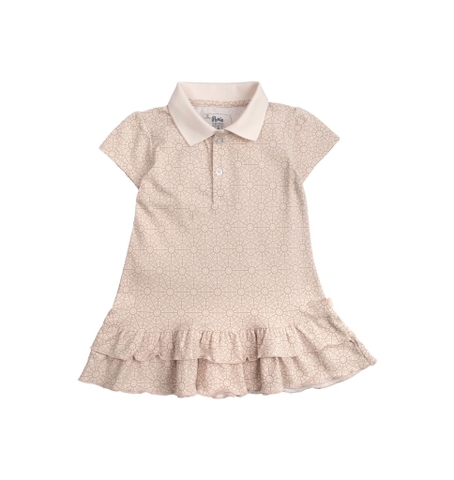 BU - Váy ngắn tay bèo gấu - BPN53BG00 - Be in iconic 251 - 4-5Y - SS25.T12C