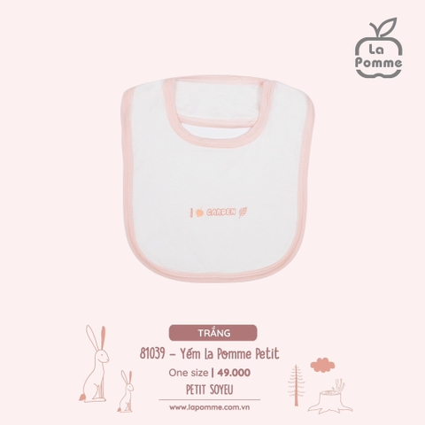 LP - Yếm La Pomme Petit - Trắng