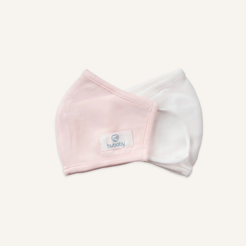 BU - Khẩu trang Bambus - ABB030000 - Trắng + Hồng 11E - FS - SS25.BP