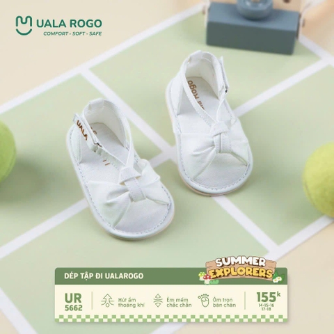 UR - Dép Tập Đi Cho Bé UR 5662 - Trắng - SS25.T4A