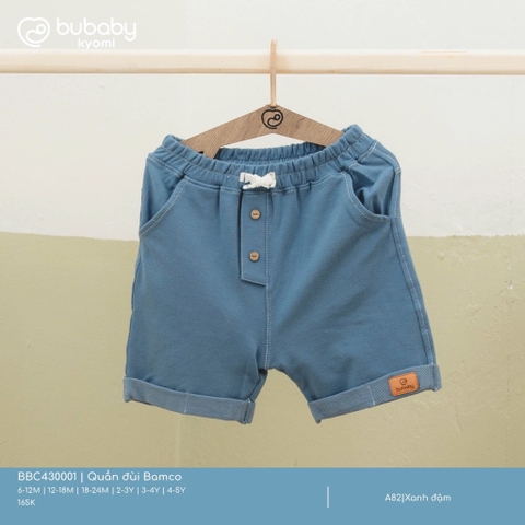 BU - Quần đùi Bamco - Xanh đậm - SS25.T1A