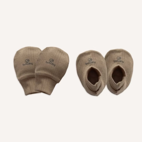 BU - Bộ bao chân, bao tay - ASR400004 - Nâu - FS - SS25.T11A