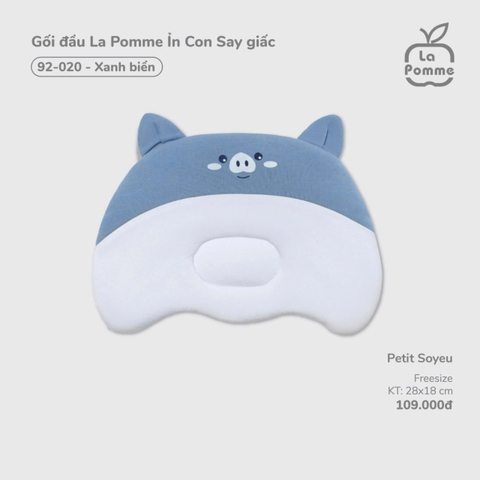 LP - Gối đầu La Pomme Ỉn Con Say giấc - Xanh - FS - SS26.GM