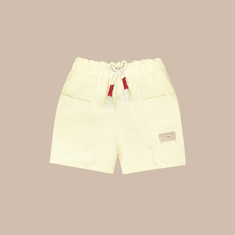 BU - Quần short đùi Túi ốp - KCT4300A1 - Kem - 6-12M - SS26.T8C