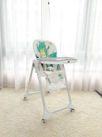 VV - Ghế ngồi ăn cao Mastela 0619-MSTL-1015-T11 màu ghi khủng long