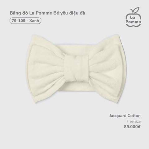 LP - Băng đô La Pomme Bé yêu điệu đà - Xanh - FS - SS25.T4B