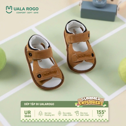 UR - Dép Tập Đi Cho Bé UR 5666 - Nâu - SS25.T4A