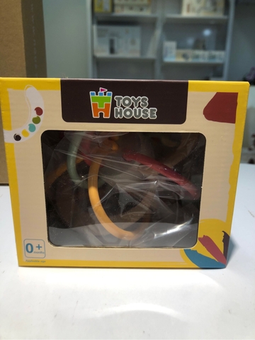 BY - Đồ chơi bóng vòng nhựa mềm kết hợp gặm nướu manhattan cho bé ToysHouse 822-86