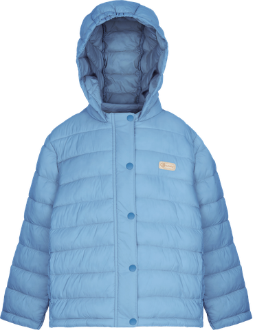 BU ĐÂY - Áo khoác dài tay Siêu nhẹ kéo khóa - KWI3138KK - Xanh ghi - 2-3Y - BD