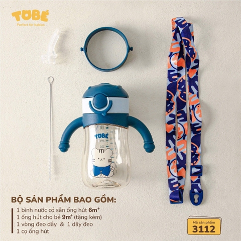 Tobe - Bình uống nước Momo - Blue