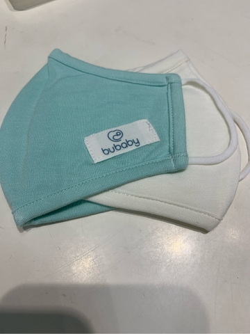 BU - Khẩu trang Bambus - ABB030000 - Trắng + xanh ngọc - FS - SS25.BP