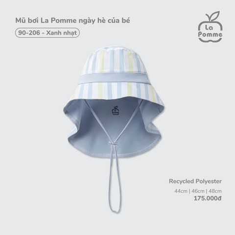 LP - Mũ bơi La Pomme ngày hè của bé - Xanh nhạt - 44cm - SS26.T4A